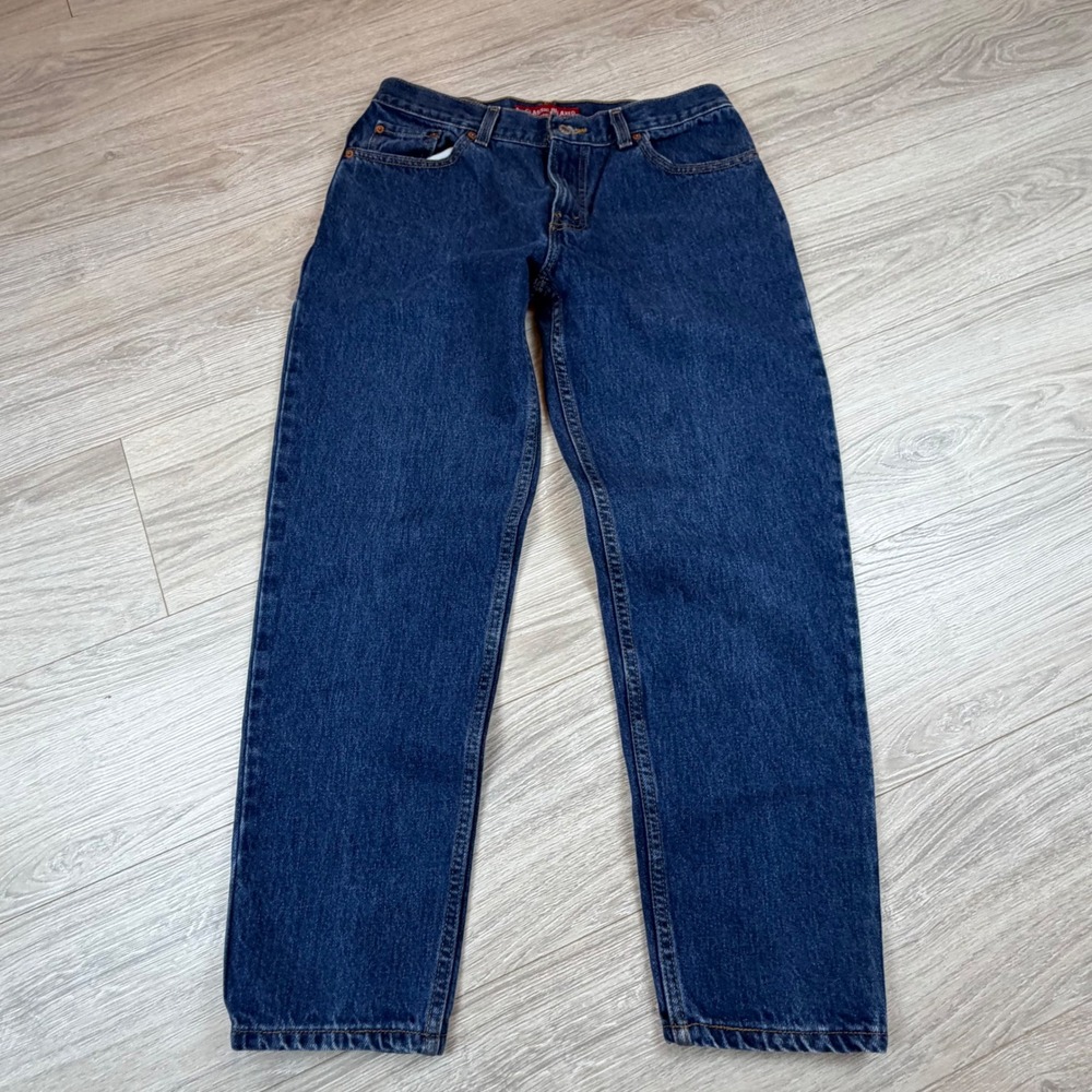 Vintage Y2K Levis‎ 550 Relaxed Fit High Waisted Taper Leg Mom Jean Size 12